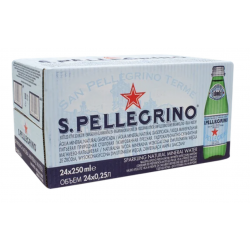 AGUA MINERAL S. PELLEGRINO 24/250 ML 1/24