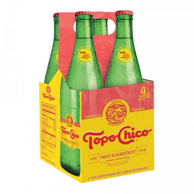 AGUA MINERAL TWIST TORONJA TOPO CHICO 4 355 ml 630358