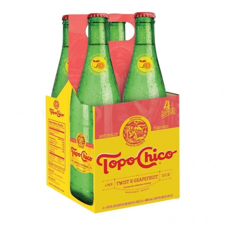 AGUA MINERAL TWIST TORONJA TOPO CHICO 4 355 ml 630358