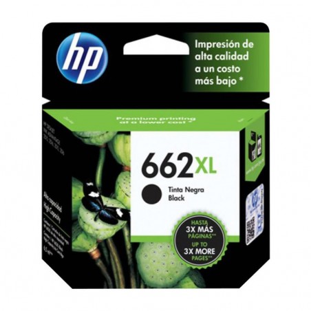 Cartucho de Tinta HP 662XL Advantage CZ105AL Negro