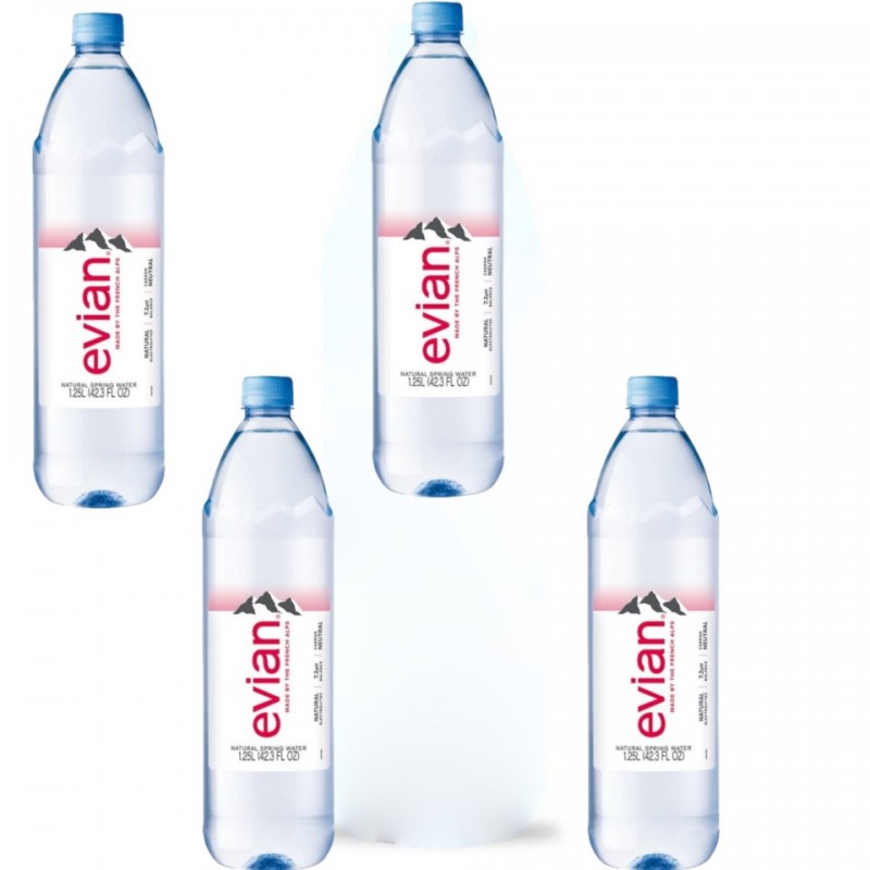 AGUA NATURAL EVIAN 4/1.25 LT 630370