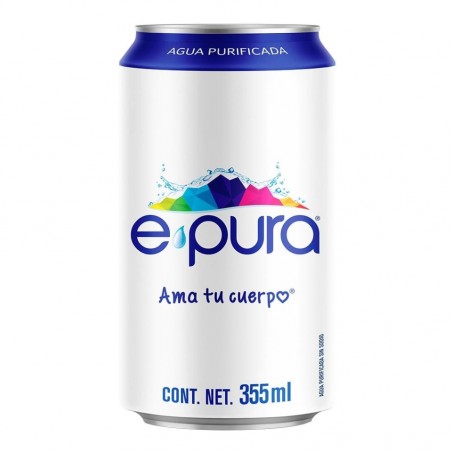 AGUA NATURAL EPURA 6/355 ML 630375