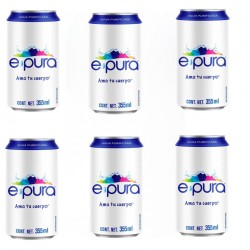 AGUA NATURAL EPURA 6/355 ML 630375