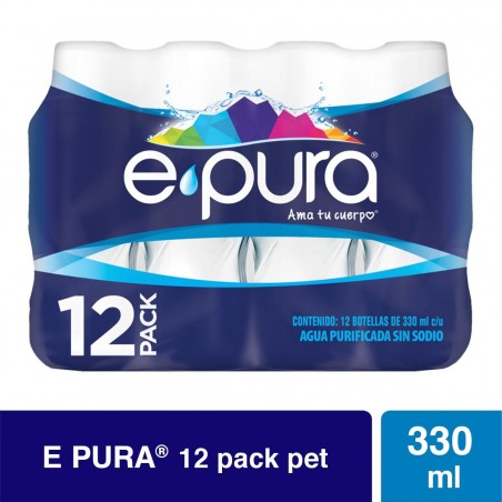 AGUA NATURAL EPURA 12/330 ML 630376