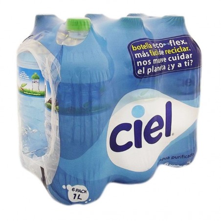 AGUA NATURAL PURIFICADA CIEL  6/1 LT 630383