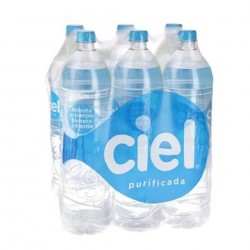 AGUA NATURAL PURIFICADA CIEL  6/1.5 LT 630384