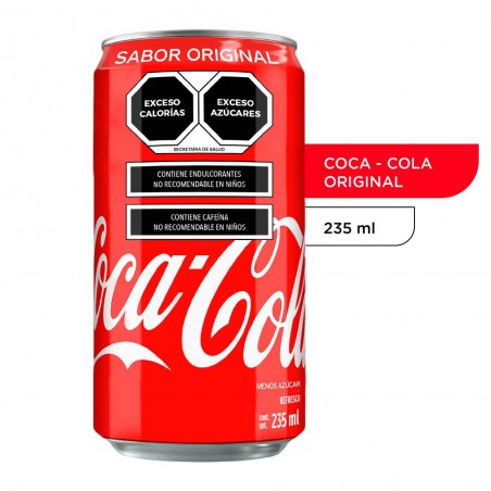 COCA COLA CLASSIC MINI LATA 235 ML 1/24 630393