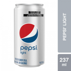 PEPSI LIGHT MINI LATA 237 ML 1/6 630407