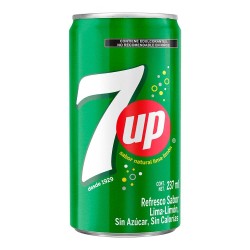 7UP MINI LATA 237 ML 1/6 630408