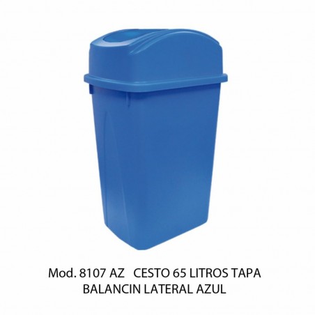 BOTE DE BASURA SABLON CON BALANCIN 1/65L 08107 AZ