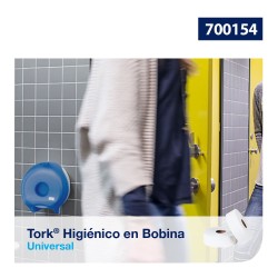 PAPEL HIGIENICO TORK BOBINA UNIVERSAL 6/500 700154