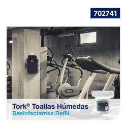 TOALLA EN ROLLO PARA MANOS HUMEDA TORK 2/550 702741