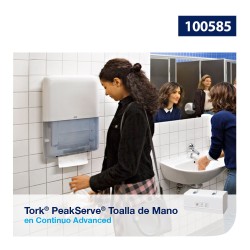 TOALLA INTERDOBLADA TORK PEAKSERVE ADVANCED 12/410 100585