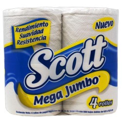 PAPEL HIGIENICO TRADICIONAL SCOTT 80/500 90400