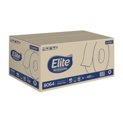 PAPEL HIGIENICO ELITE BOBINA JUMBO HD 6/400 8064