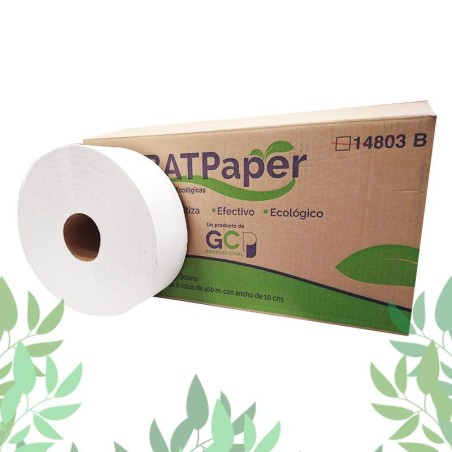 PAPEL HIGIENICO BATPAPER NEUTRO OLOR MR HD 6/400 14803