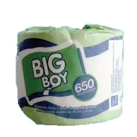 PAPEL HIGIÉNICO TRADICIONAL BIG BOY 48/650 HD BB4865