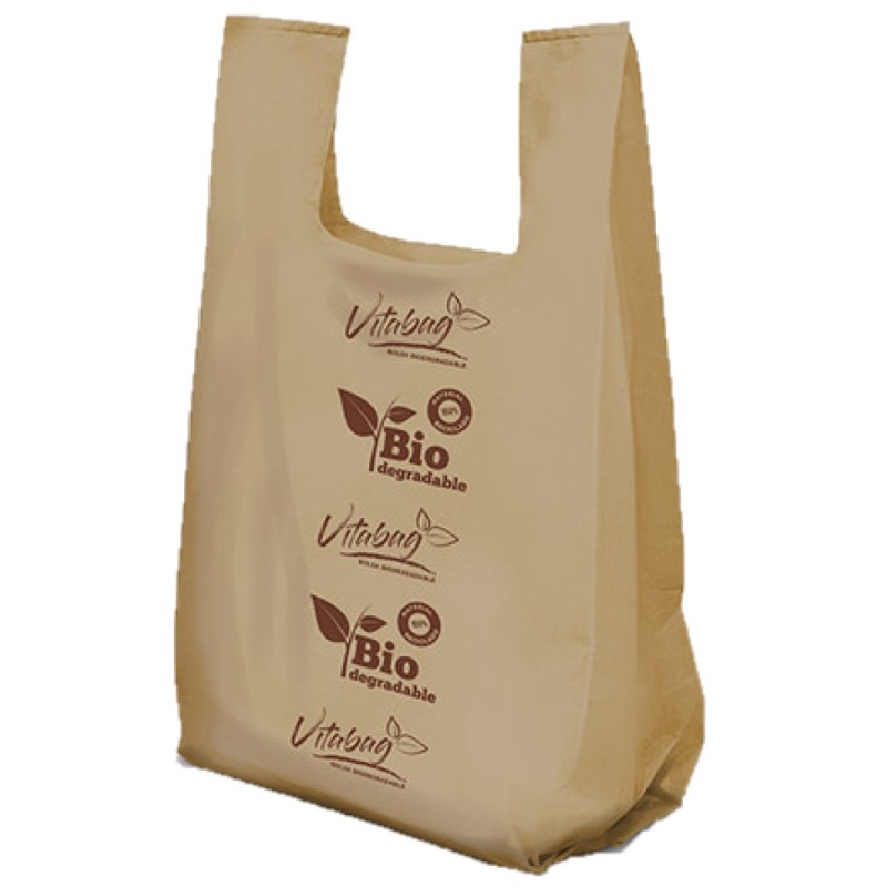 BOLSA CAMISETA DE POLIPAPEL VITABAG  G 1/150 6311