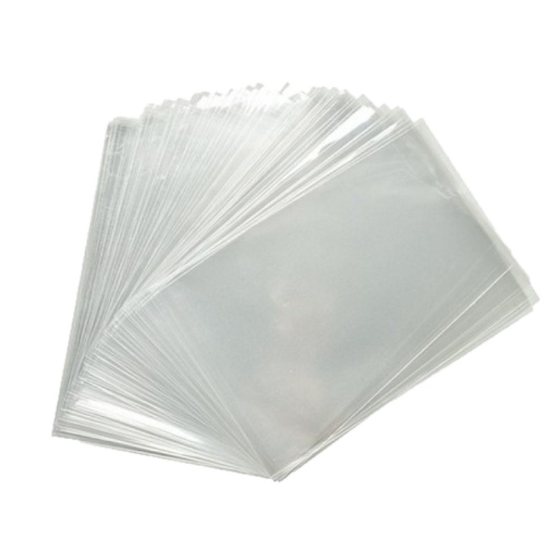 Bolsa de celofán transparente - 12x20 cm (100 piezas) — La Tiendita  Pastelera MX