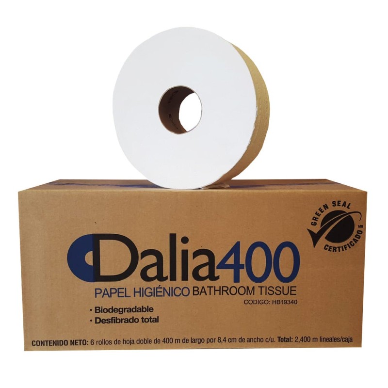 PAPEL HIGIENICO DALIA JUNIOR 6/400 HB19340
