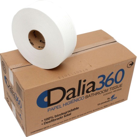 PAPEL HIGIENICO DALIA JUNIOR 6/360 HB19336