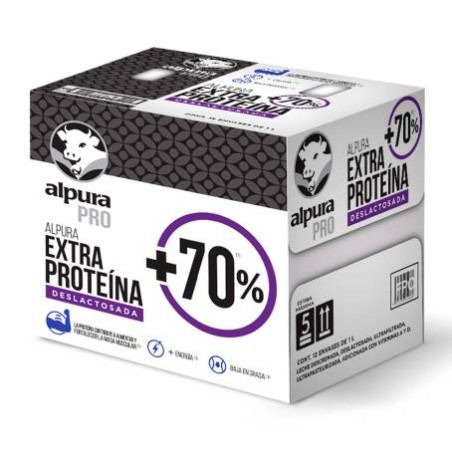 LECHE ALPURA PRO EXTRA PROTEINA DESLACTOSADA 1/12 22966