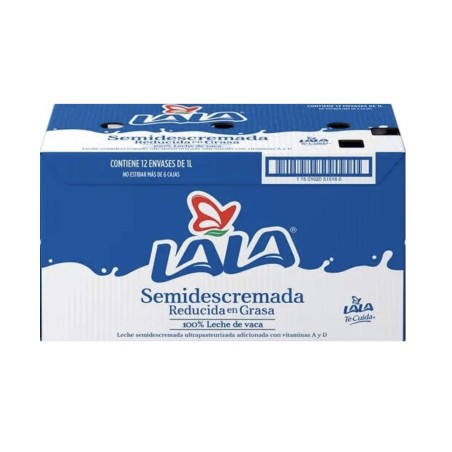 LECHE LALA SEMIDESCREMADA 1/12 28456