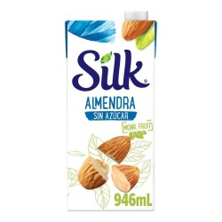 SILK SIN AZUCAR ALMENDRA MONK FRUIT ALIMENTO LIQUIDO CAJA 6/946 ML 98289