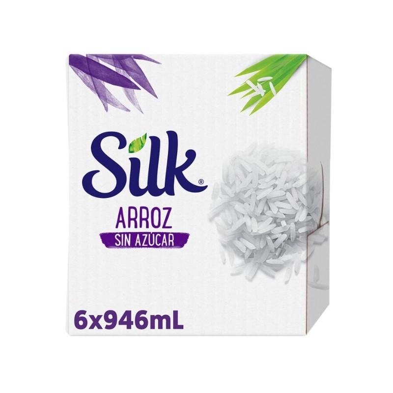 SILK ARROZ SIN AZUCAR ALIMENTO LIQUIDO CAJA 6/946 ML 98294