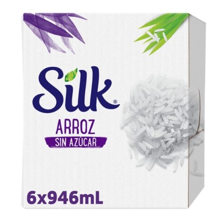 SILK ARROZ SIN AZUCAR ALIMENTO LIQUIDO CAJA 6/946 ML 98294