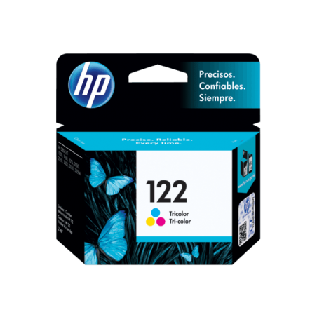 Cartucho de Tinta HP 122 CH562HL Tricolor