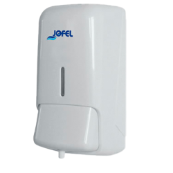 DISPENSADOR DE JABÓN ESPUMA RELLENABLE AZUR BLANCO JOFEL 1/1 AC40000