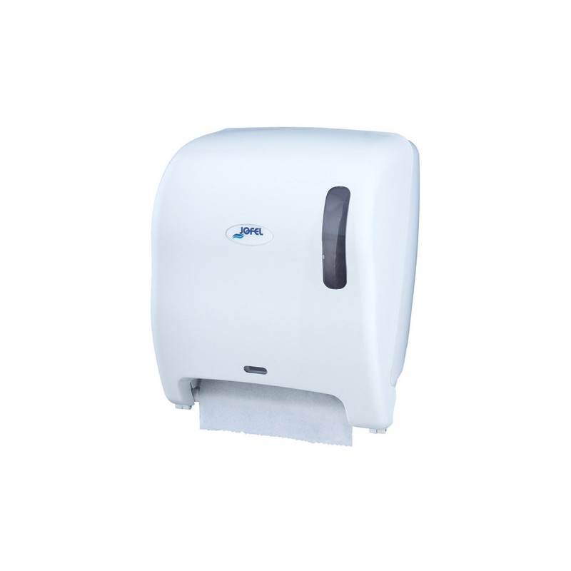 DISPENSADOR DE TOALLA DE PAPEL AUTOMÁTICO AZUR BLANCO JOFEL 1/1 AG17510