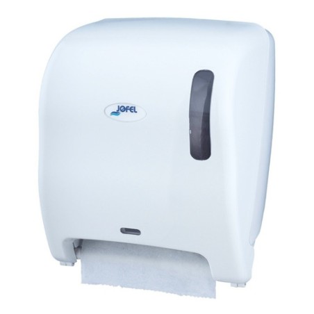 DISPENSADOR DE TOALLA DE PAPEL AUTOMÁTICO AZUR BLANCO JOFEL 1/1 AG17510