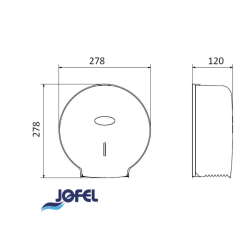 PORTARROLLO SMART MINI HUMO JOFEL 1/1 AE59403