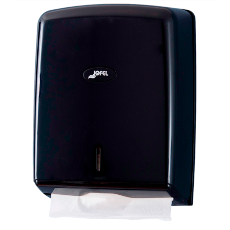 DISPENSADOR DE TOALLA INTERDOBLADAS SMART NEGRO JOFEL 1/1 AH37600