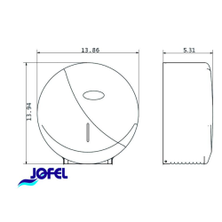 PORTARROLLO FUTURA MAXI NB JOFEL 1/1 AE58001